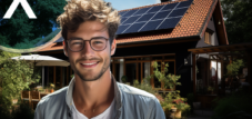 Puschendorf: ウィンター ガーデン建設のための太陽光発電および電気会社 - ヒート ポンプ付きソーラー屋根 - 選択可能なその他の太陽光発電ソリューション