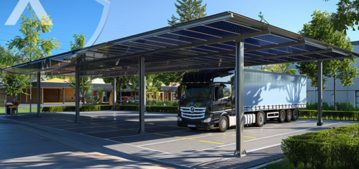 Snižte náklady, chraňte životní prostředí: FV parkovací místa pro efektivnější využití nákladních a osobních automobilů