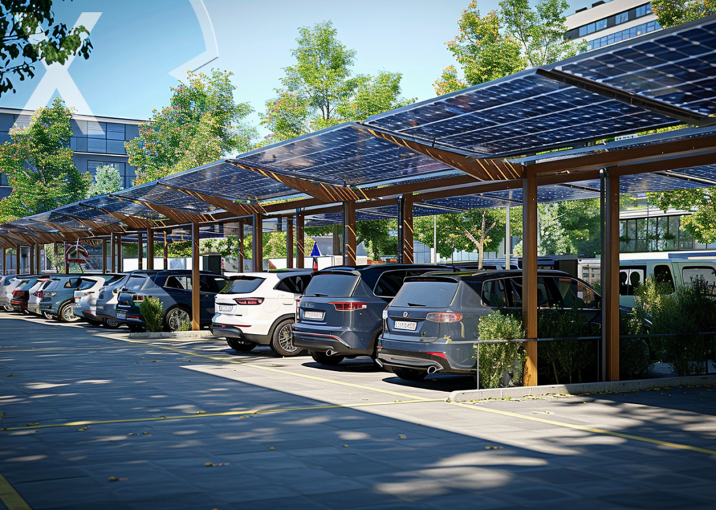 Energy Parking: Budoucnost přístřešků pro auta v různých prostředích – fotovoltaická řešení pro průmysl, zaměstnance a zákazníky