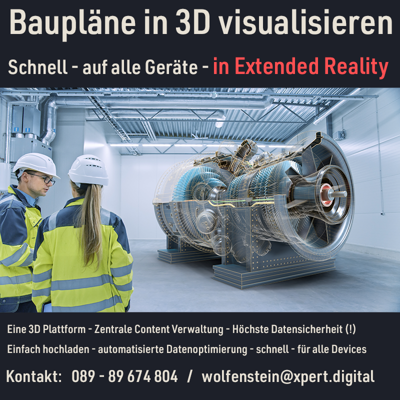 Visualize construction plans in 3D - Fast - on all devices - Extended Reality