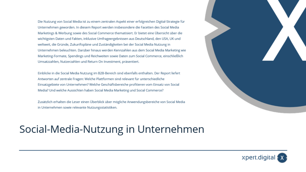 Social-Media-Nutzung in Unternehmen