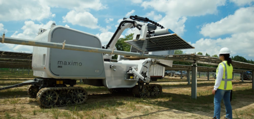 Amazon und AES mit dem KI-Roboter Maximo für die Solarmodule-Installation - Solarpark in der Hälfte der Zeit & Fachkräftemangel entgegenwirken