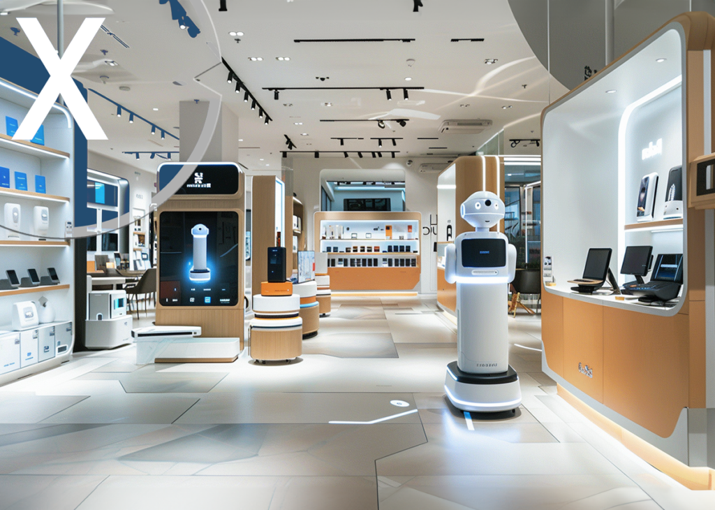 Innovation dans le service client : le rôle des robots de service et de l&#39;intelligence artificielle dans les magasins traditionnels