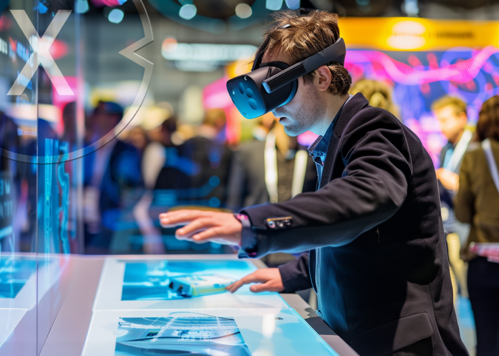 The growing role of virtual reality in the corporate world, especially in marketing, at trade fairs and events