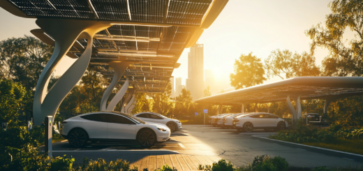 Energy generation on every parking space thanks to a solar parking space roof: A sustainable solution for the future