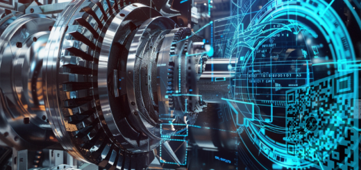 المكونات المتعلقة بالسلامة في الهندسة الميكانيكية: محامل دوارة مع التوأم الرقمي وGS1 DataMatix لتحسين الصيانة والموثوقية