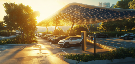 L&#39;avenir du stationnement : stationnement intelligent avec abris solaires et places de stationnement solaires en Allemagne